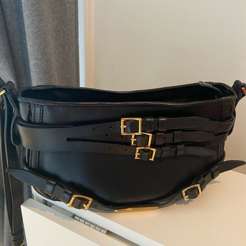 Burberry belted crossbody bag